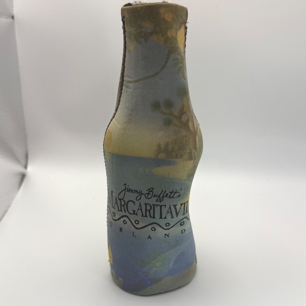 Jimmy Buffett Margaritaville Orlando Bottle Drink Sleeve Cooler Cozy  Zipper‎